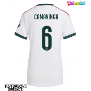 Real Madrid Eduardo Camavinga #6 Dámské Domácí Dres 2026-27 Krátký Rukáv Real Madrid Eduardo Camavinga #6 Dámské Domácí Dres 2026-27 Krátký Rukáv
